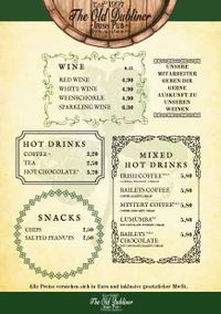 Drinks Menu Seite 7