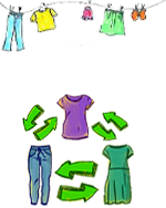 Kleidertausch-Party Kleidertausch-Party